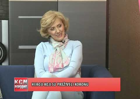 KCN Popodne – Snezana Nena Santic, pred. udruzenje penzionera (TV KCN 16.01.2021)