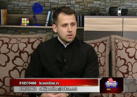 Srbija Online –  đakon Predrag Vladisavljević – (TV KCN 27.01.2021)