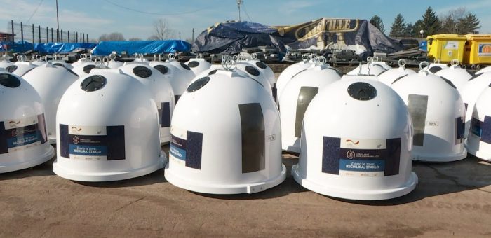 Info – Novih 150 kontejnera za reciklažu stakla u Nišu – (TV KCN 05.02.2021)