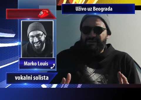 KCN Popodne – Fono ukljucenje, Marko Louis, vokalni solista (TV KCN 06.02.2021)