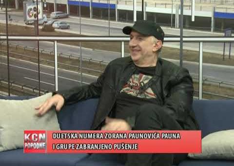 KCN Popodne – Zoran Paunovic Paun, pevac (TV KCN 06.02.2021)