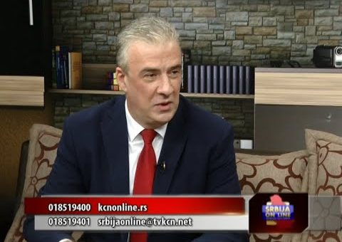 Srbija online –  Rade Rajkovic (TV KCN 10.02.202)