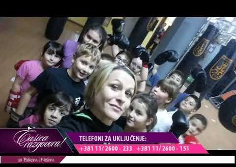 Casica razgovora-Stanka Pejovic  gen. sek. SD Radnicki i upravni od.Kik boks Srb.(TV KCN 29.03.2021)