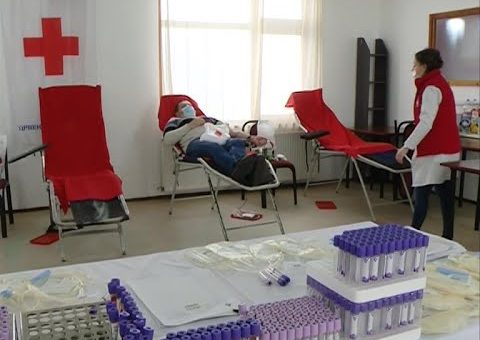 Info – Aktivisti CK jagodinske Distribucije dali krv (TV KCN 26.03.2021)