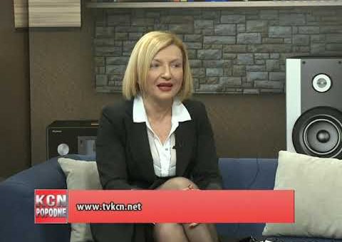 KCN Popodne – Verica Jovanovic, dir. Instituta ,,Dr Milan Jovanovic Batut“ (TV KCN 03.04.2021)