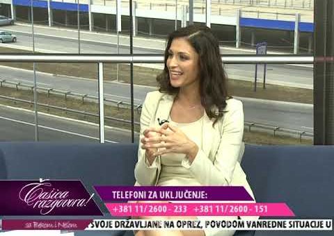 Casica razgovora – Andrea Stojanovic, Genoma centar (TV KCN 15.07.2021)