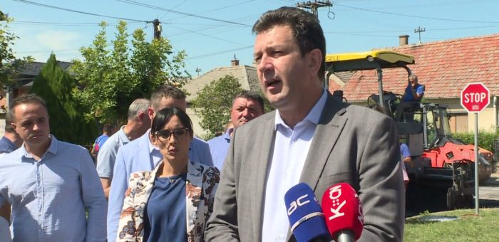 Info –  Asfaltirana Zmaj Jovina ulica u Šapcu (TV KCN 03.09.2021)