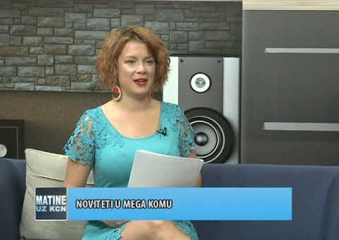 KCN Matine – Milena Pilipovic, PR menadzer MCF (TV KCN 04.09.2021)