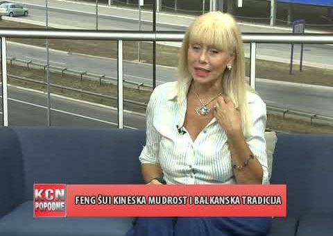 KCN Popodne – Mima Mikovic, sertifikovani feng shui kosultant i predavac (TV KCN 11.09.2021.)