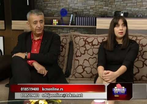 Srbija online – Jelena Vidanovic i Misa Pavlovic (TV KCN 06.09 .2021)