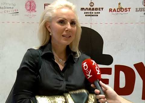 Lepa Brena ekskluzivno o prvom festivalu filmske komedije u kinoteci (TV KCN)