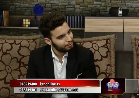 Mladi niški pisac Aleksa Ilić (Srbija online TV KCN 12.10.2021)