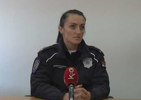 Info – Pomocnica komandira saobracajne policije Raska o akciji koja se sprovodi (TV KCN 10.12.2021)