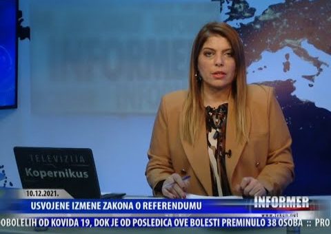 Informer – (TV KCN 10.12.2021)