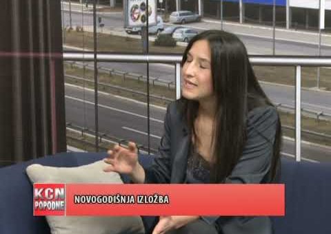 KCN Popodne – Andjela Maletic, kustoskinja Arte galerije (TV KCN 11.12.2021.)