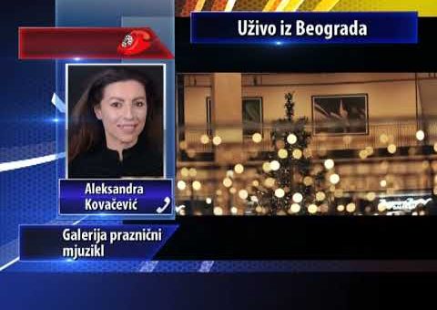 KCN Popodne – Fono Aleksandra Kovacevic, Galerija praznicni mjuzikl (TV KCN 18.12.2021.)