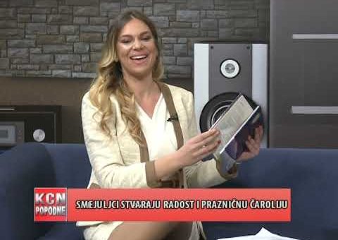KCN Popodne – Milica Asceric, autorka knjige Smejuljci (TV KCN 11.12.2021.)