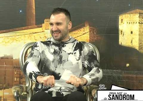 Prva noc sa dr Sandrom 32 – Srdjan Zelembaba Zele, novinar (TV KCN 04.12.2021.)