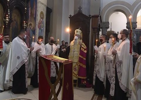Info – Bdenje uoci Svetog Save u Sabornom hramu u Jagodini (TV KCN 257.11.2022)