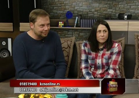 Srbija on line – Ljubica i Igor Ciric ( TV KCN 01.02 .2022)
