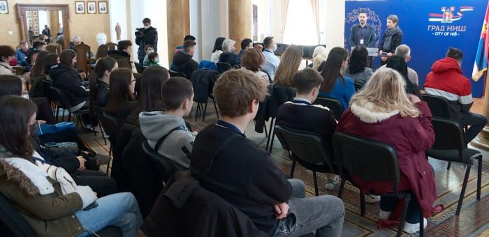Info – Učesnici projekta Erasmus plus gosti Gradske kuće (TV KCN 18.03.2022)