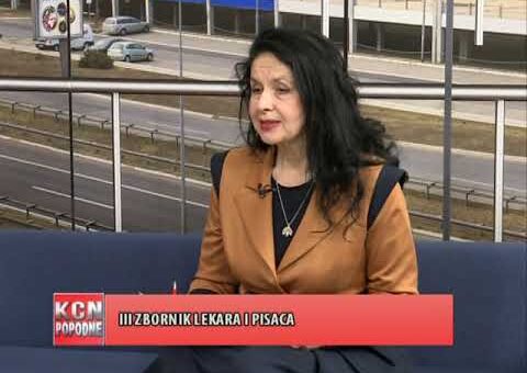 KCN Popodne – dr Danijela Jevtic, pred. Udruzenja “VIDAR“ lekarka Hitne pomoci(TV KCN 09.04.2022.)