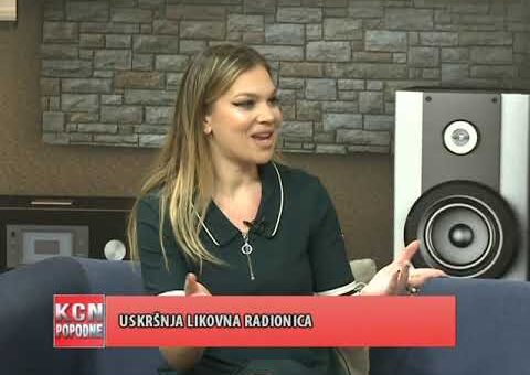 KCN Popodne – Jelena Grujicic, PR Artistikum centra (TV KCN 16.04.2022.)