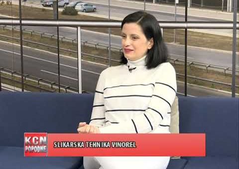 KCN Popodne – Mira Kovacevic, akademska slikarka (TV KCN 02.04.2022)