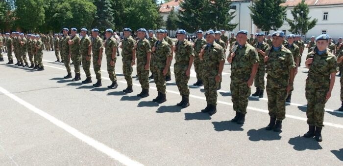Info – Ispraćen novi kontgent Vojske Srbije u mirovnu misiju Ujedinjenh Nacija (TV KCN 16.06.2022)