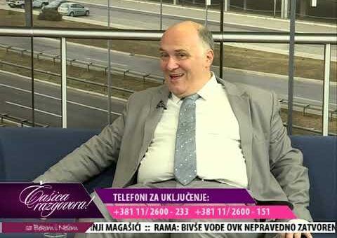 Casica razgovora – Prof. dr Uros Suvakovic (TV KCN 20.07.2022.)