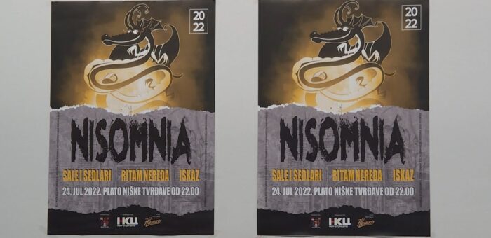 Info – Muzički festival Nisonmia 24. jula u niškoj Tvrđavi (TV KCN 21.07.2022)