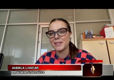 Srbija online – Video ukljucenje Andjela Loncar, PR Vulkan izdavastva (TV KCN 21.07.2022.)