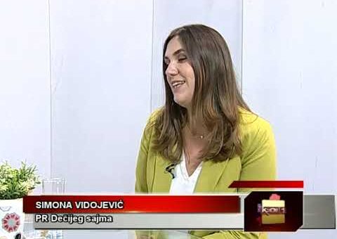 Srbija online – Simona Vidojevic, PR Decijeg sajma (TV KCN 26.08.2022.)