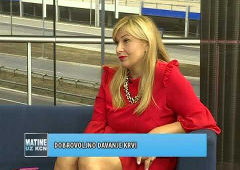 KCN Matine – Mirjana Knezevic, Institut za transfuziju krvi (TV KCN 17.09.2022)