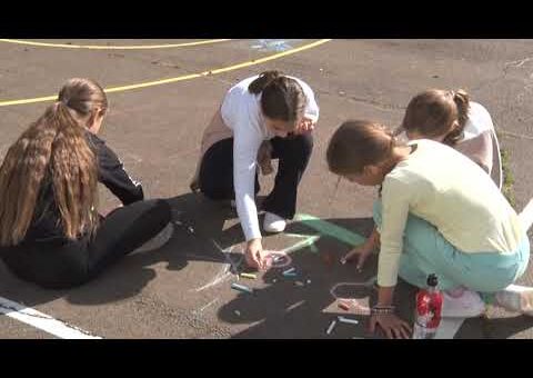 Info – Crtanje na asfaltu – OS Josif Pancic (TV KCN 06.10.2022)