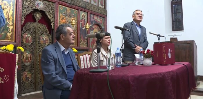 Info – Promocija knjige o Knezu Milosu u jagodinskoj crkvi (TV KCN 07.10.2022)