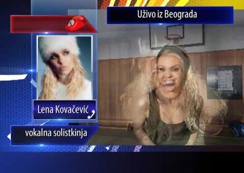 KCN Popodne – Lena Kovacevic, vokalna solistkinja FONO Ukljucenje (TV KCN 28.01.2023)