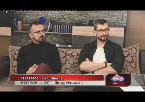 Srbija online – Davorin Dinic, Andrija Stojkovic (TV KCN 17.01.2023)