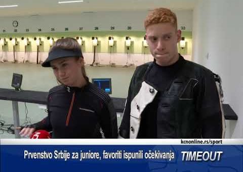 Timeout – Prvenstvo Srbije u streljaštvu za juniore