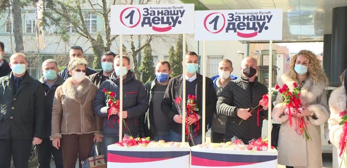 Info – RUŽE ZA SUGRAĐANKE OD GO SNS ŠABAC (TV KCN 08.03.2021)
