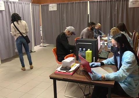 Info – Vakcinacija u Hali sportova u Jagodini (TVV KCN 15.03.2021)