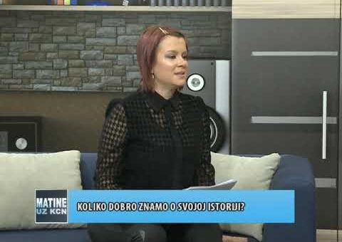 KCN Matine – Dusanka Maricic, kustos Vojnog muzeja (TV KCN 06.03.2021)