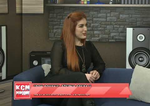 KCN Popodne – Katarina Radovanovic i Luka Jozic (TV KCN 13.03.2021)