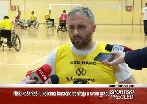 Niški kosarkaši u kolicima dobili salu za treninge (TVKCN 15-03-2021)