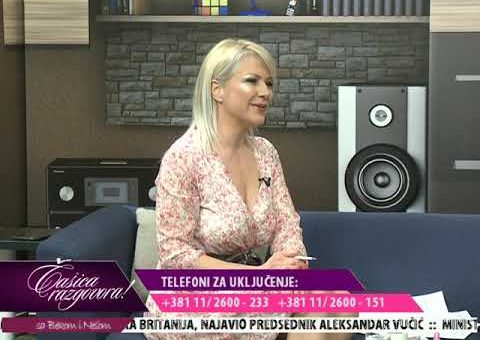 Casica razgovora – Sasa Rokvic i Tatjana Milenkovic – skola „Patrijarh Pavle“ ( TV KCN 19.04.2021.)