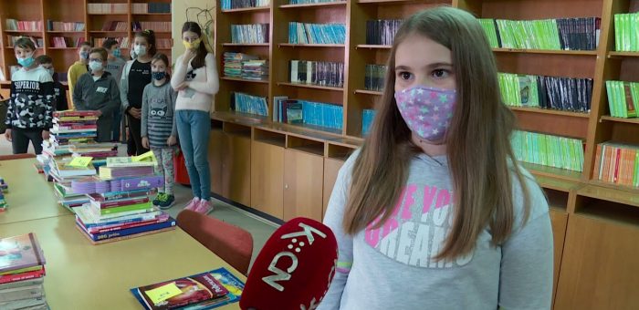 Info – OŠ Sveti Sava obeležila Svetski dan knjige – (TV KCN 23.04.2021)