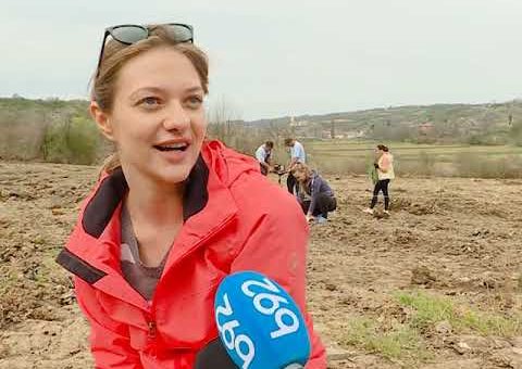 Info – Posumljavanje divlje deponije (TV KCN 12.04.2021)