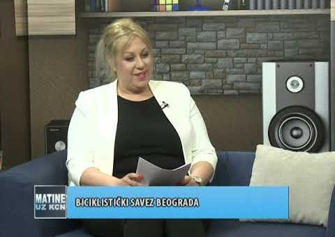 KCN Matine – Jelena Loncarevic, pred. Biciklistickog saveza (TV KCN 10.04.2021)