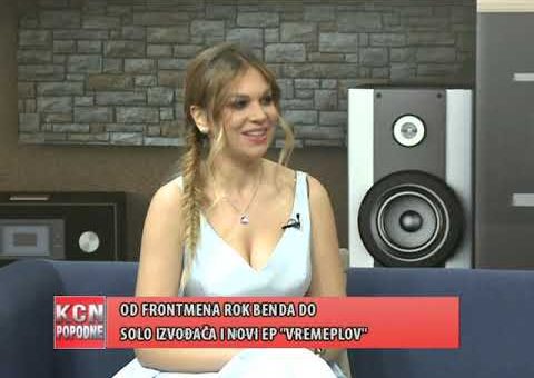 KCN Popodne – Daniel Mihajlovic, solo izvodjac (TV KCN 17.04.2021)