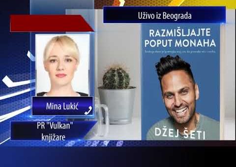 KCN Popodne – FONO ukljucenje Mina Lukic – „Vulkan“ izdavastvo ( TV KCN 24.04.2021.)